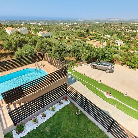 Exclusive Villa - Amazing View & Private Pool Agia Triada Dış mekan fotoğraf