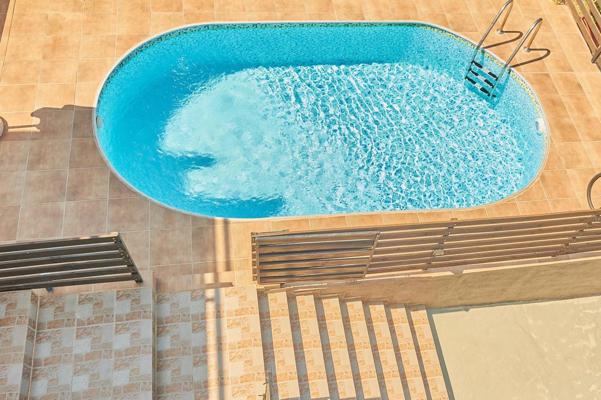 Exclusive Villa - Amazing View & Private Pool Agia Triada Dış mekan fotoğraf