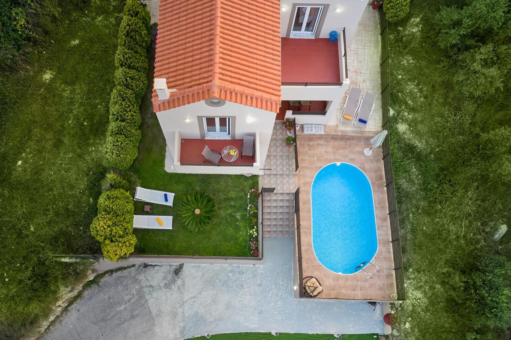 Exclusive Villa - Amazing View & Private Pool Agia Triada Dış mekan fotoğraf